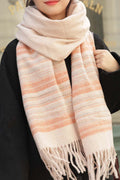 Women Beautiful Casual Solid Pattern Warm Thick Muffler