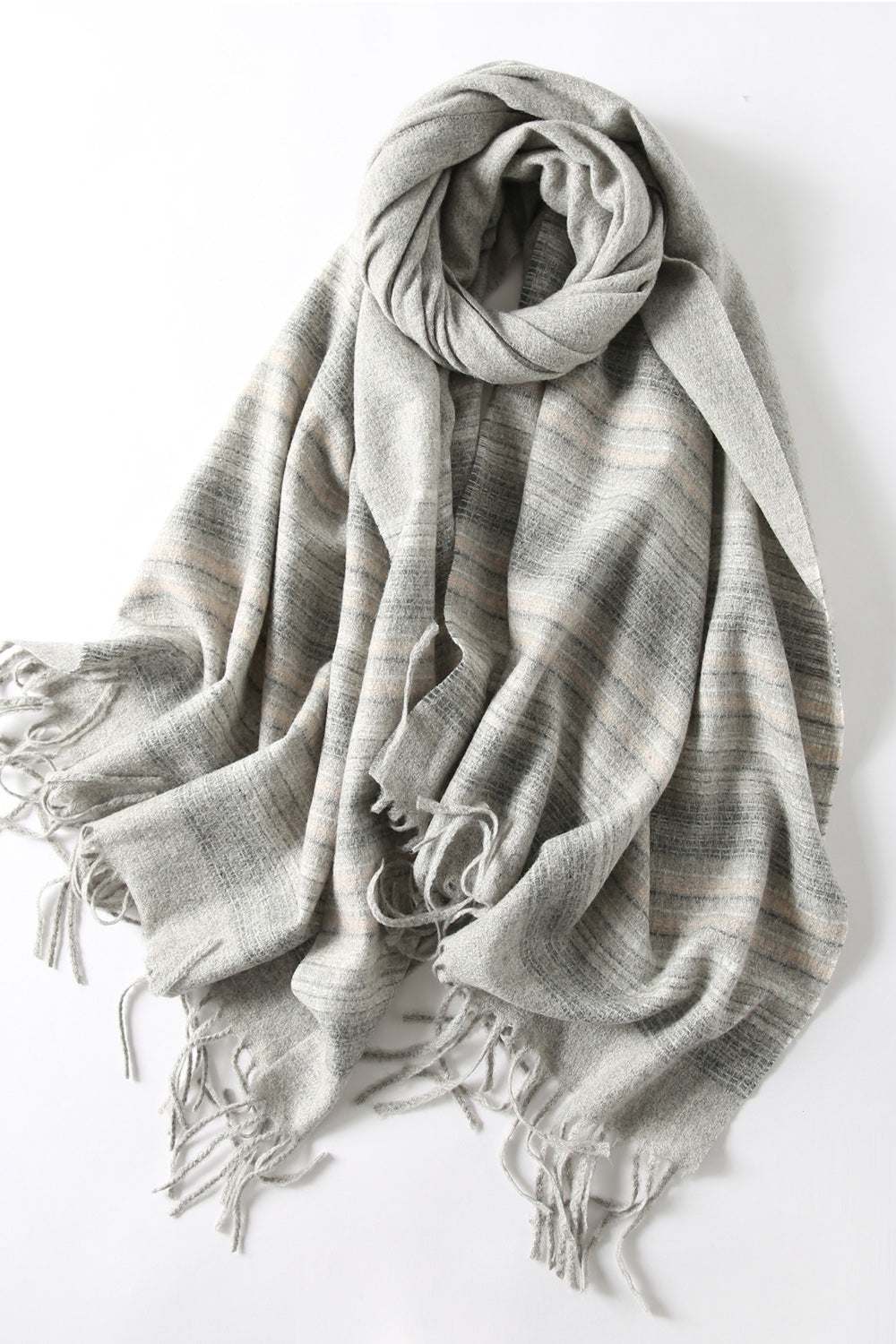 Women Beautiful Casual Solid Pattern Warm Thick Muffler