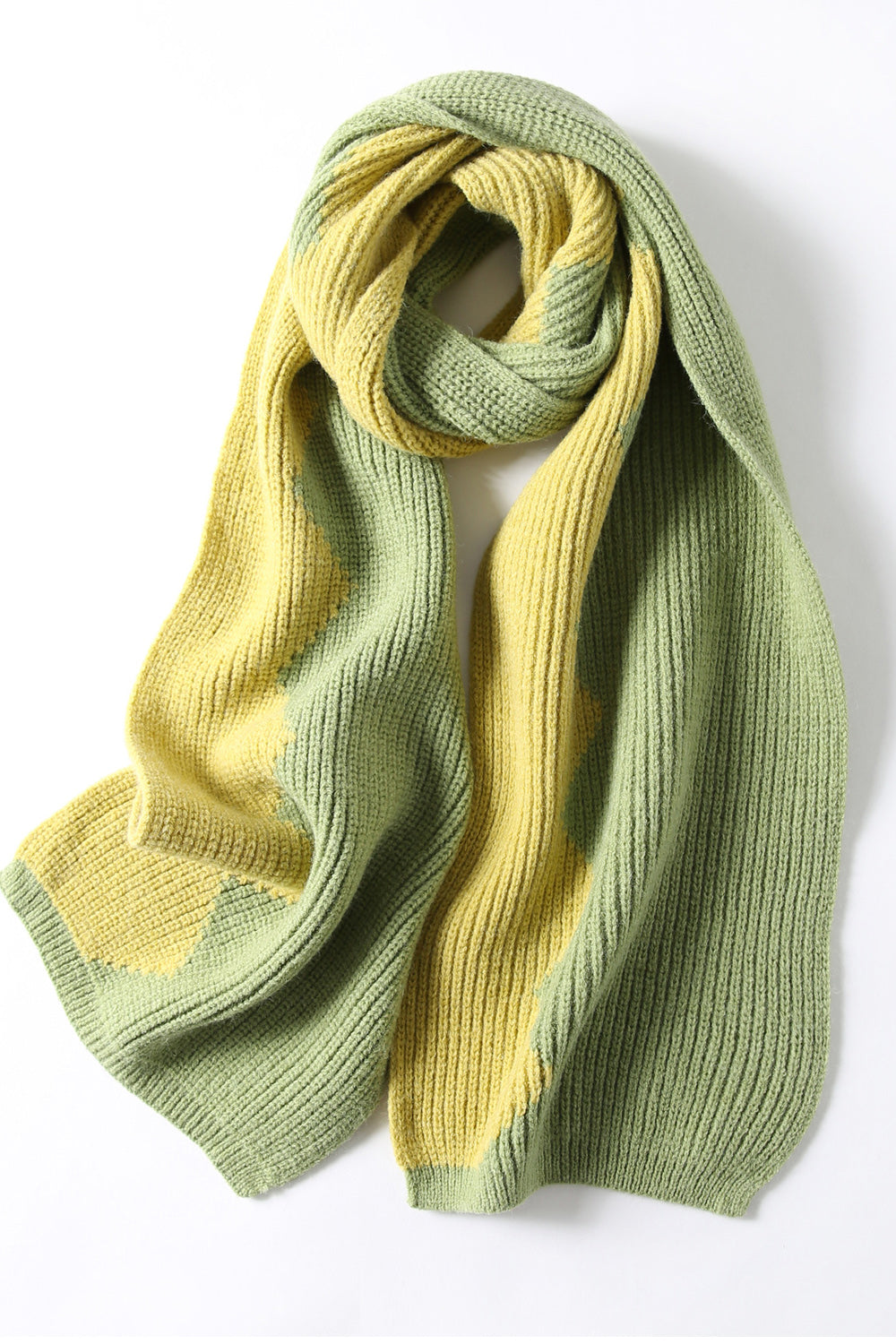 Women Knitted Solid Colored Warm Magnificent Winter Perfect Muffler