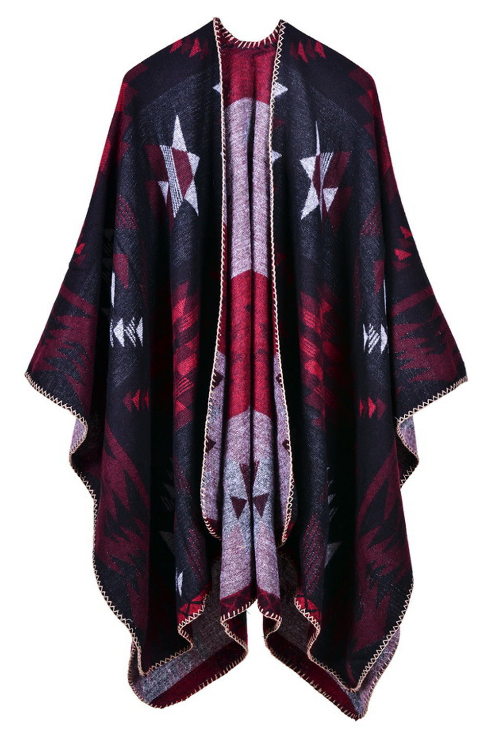 Women Stylish Warm Printed Style Cashmere Thick Winter Shawl