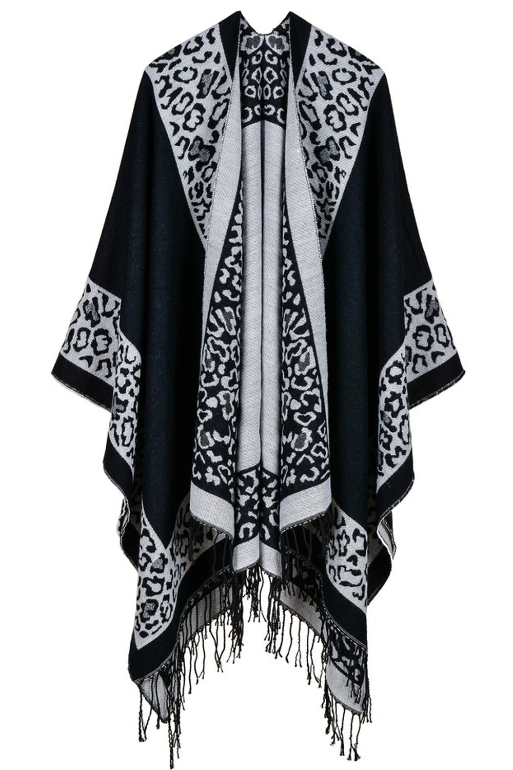 Women Fashionable Leopard Printed Comfy Shawl