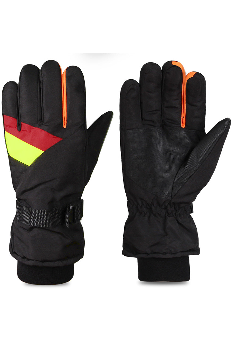Women Winter Windproof Elasticated Warm Ski Gloves