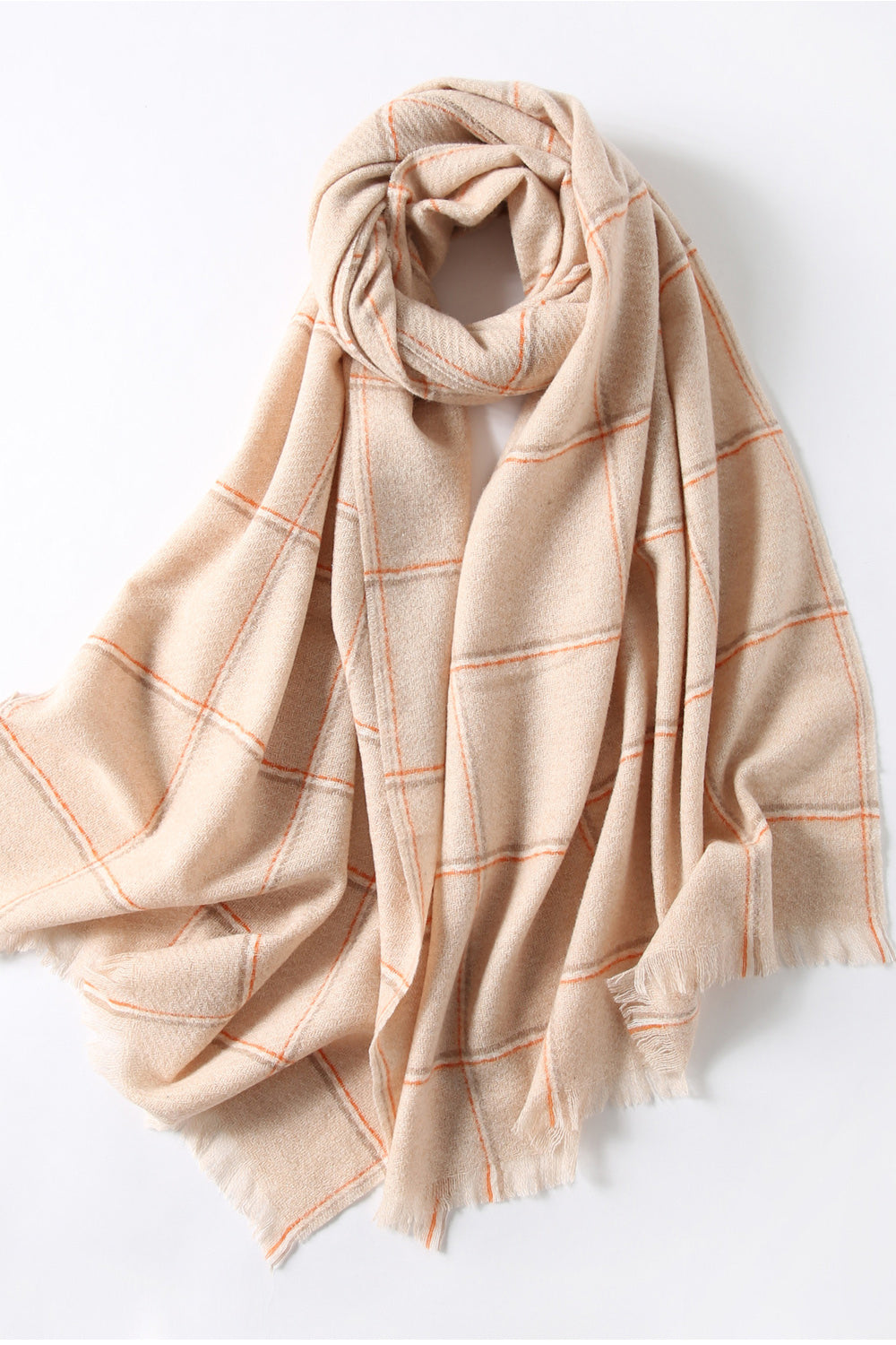 Women Elegant Styled Solid Pattern Comfy Winter Muffler