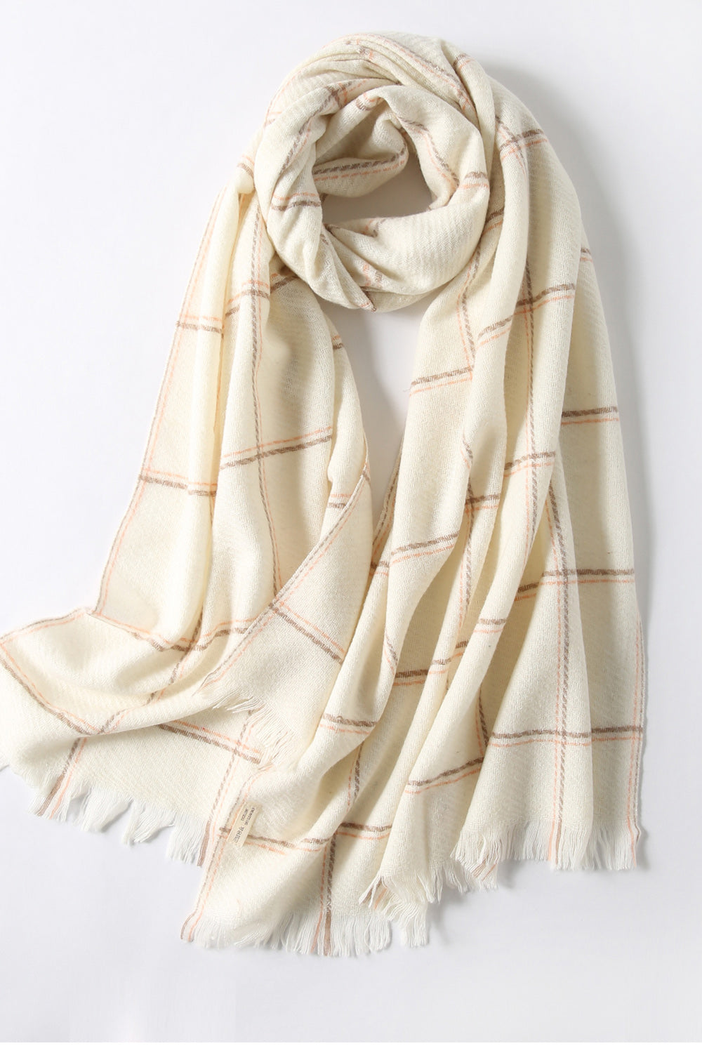 Women Elegant Styled Solid Pattern Comfy Winter Muffler