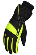 Women Thick Elastic Cuff Coldproof Outdoor Ski Gloves