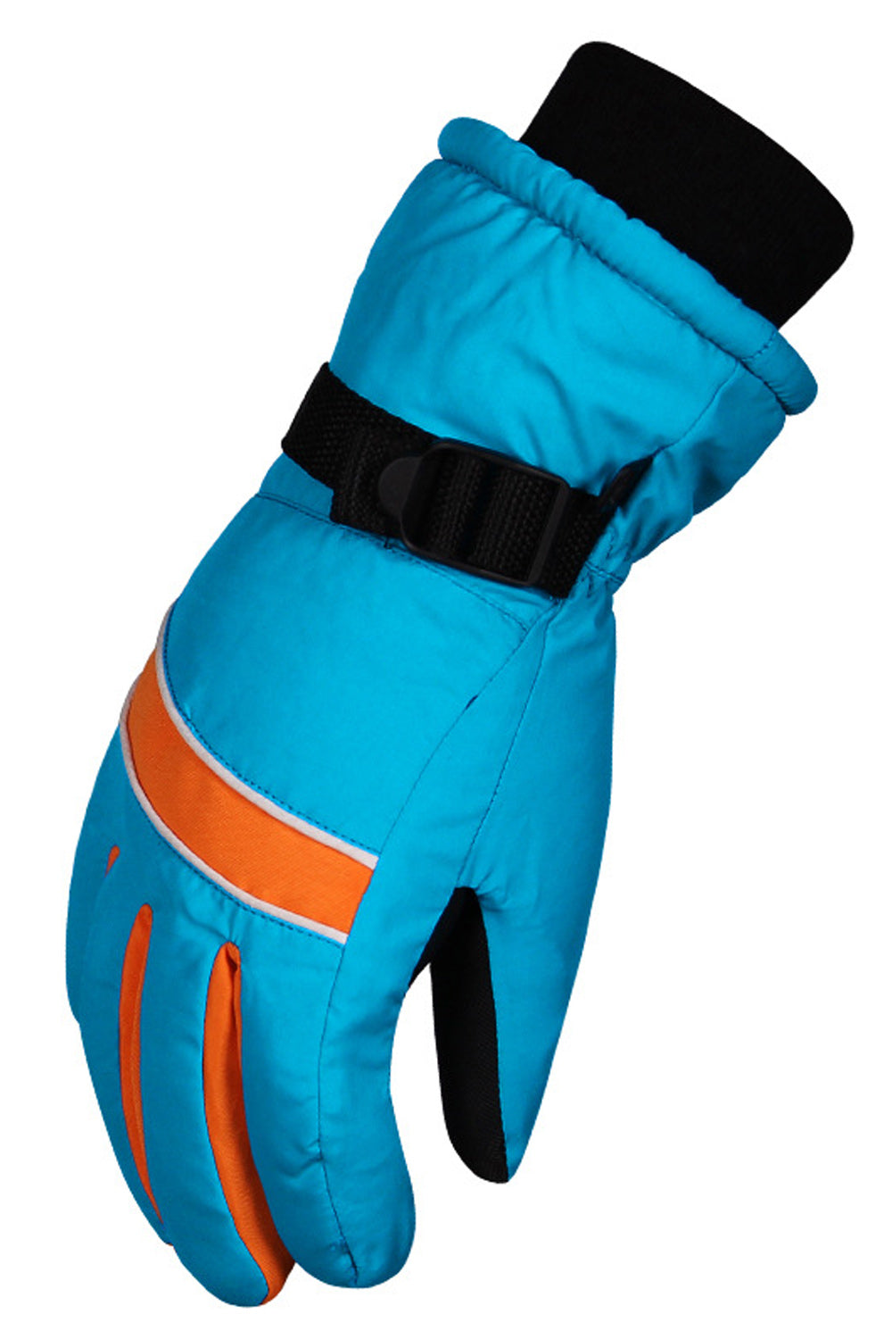Women Thick Elastic Cuff Coldproof Outdoor Ski Gloves
