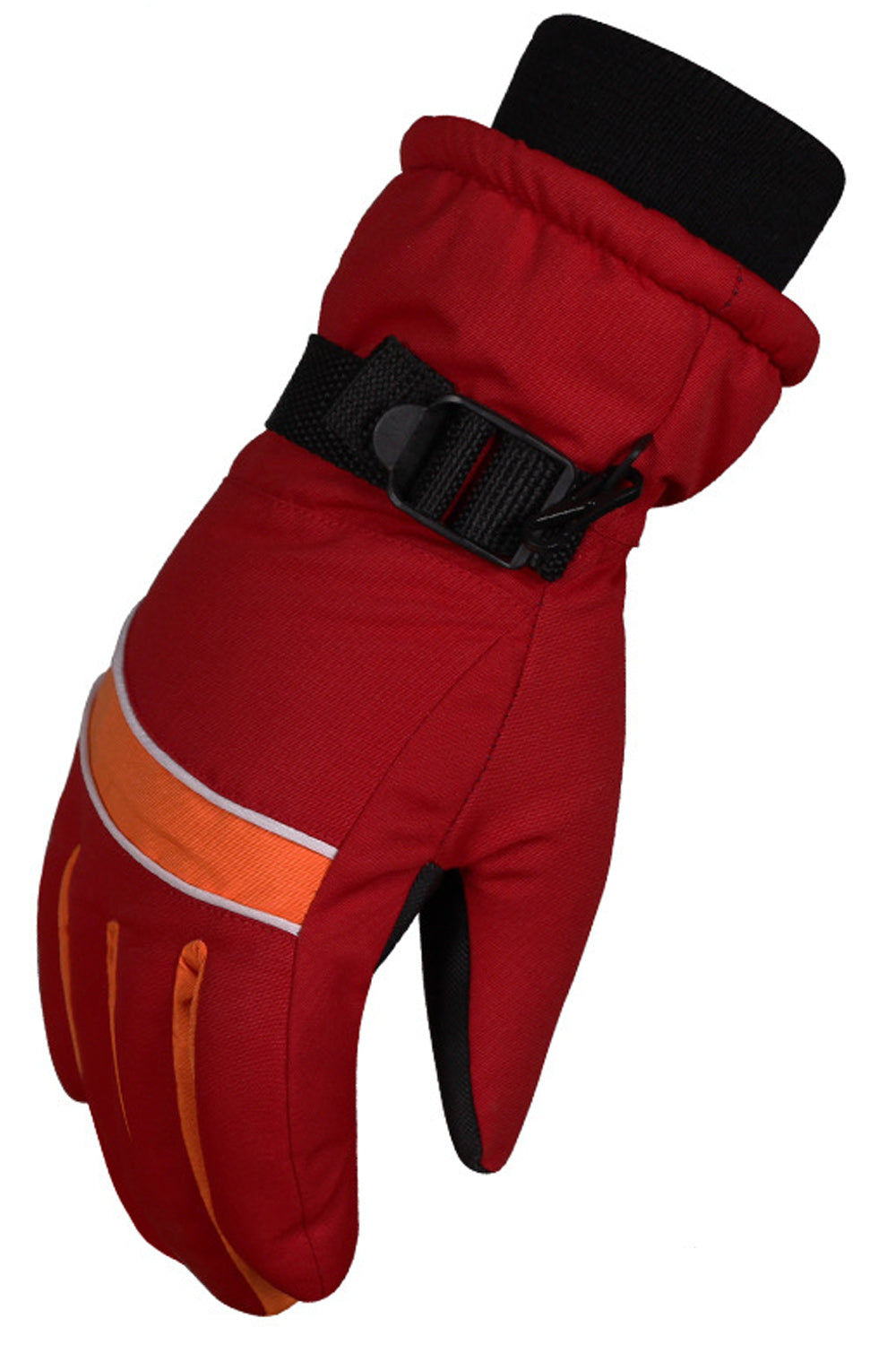 Women Thick Elastic Cuff Coldproof Outdoor Ski Gloves