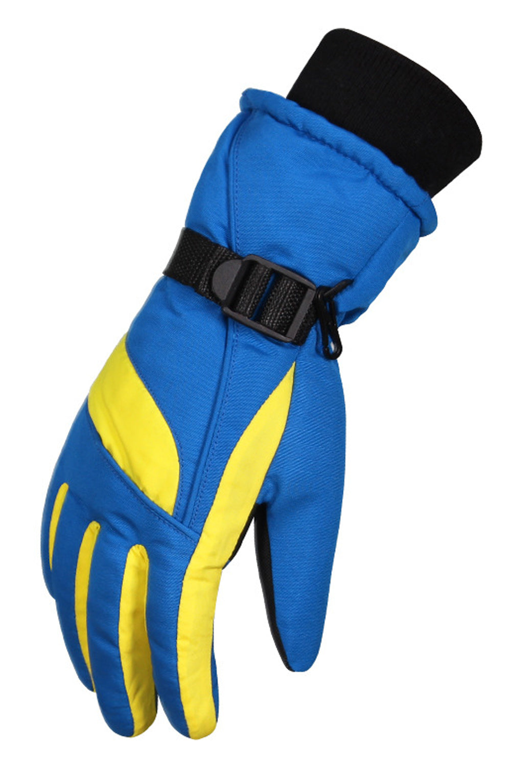 Women Thick Elastic Cuff Coldproof Outdoor Ski Gloves