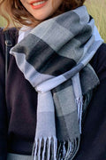 Women Tassel Decorated Thick Cashmere Winter Muffler