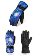 Women Water Resistant Coldproof Thick Outdoor Ski Gloves
