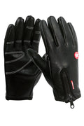 Women Riding Traveling Warm Hand PU Gloves