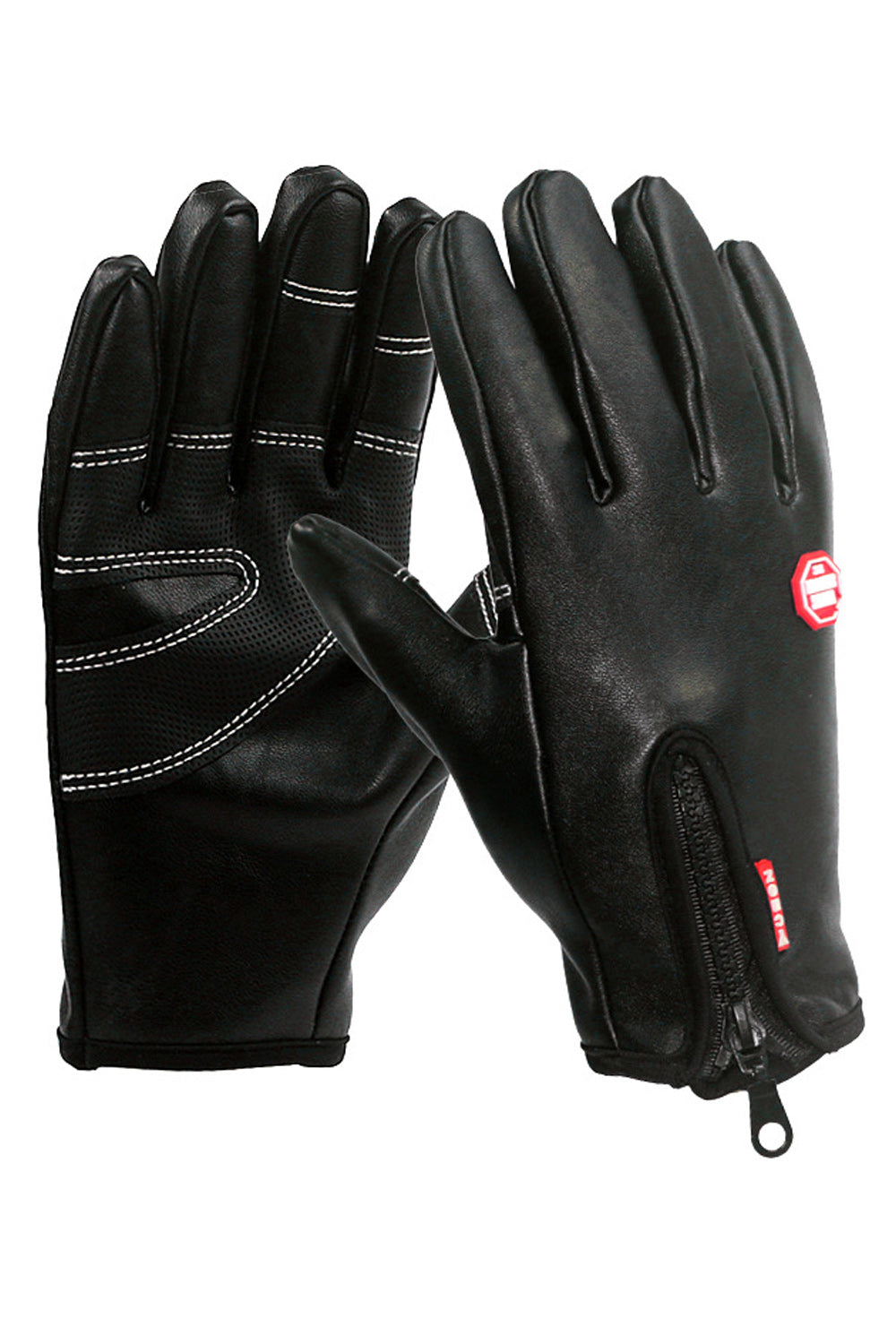 Women Riding Traveling Warm Hand PU Gloves