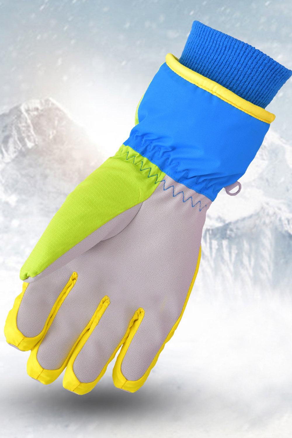 Women Outdoor Thick Windproof Water Repellent Ski Gloves