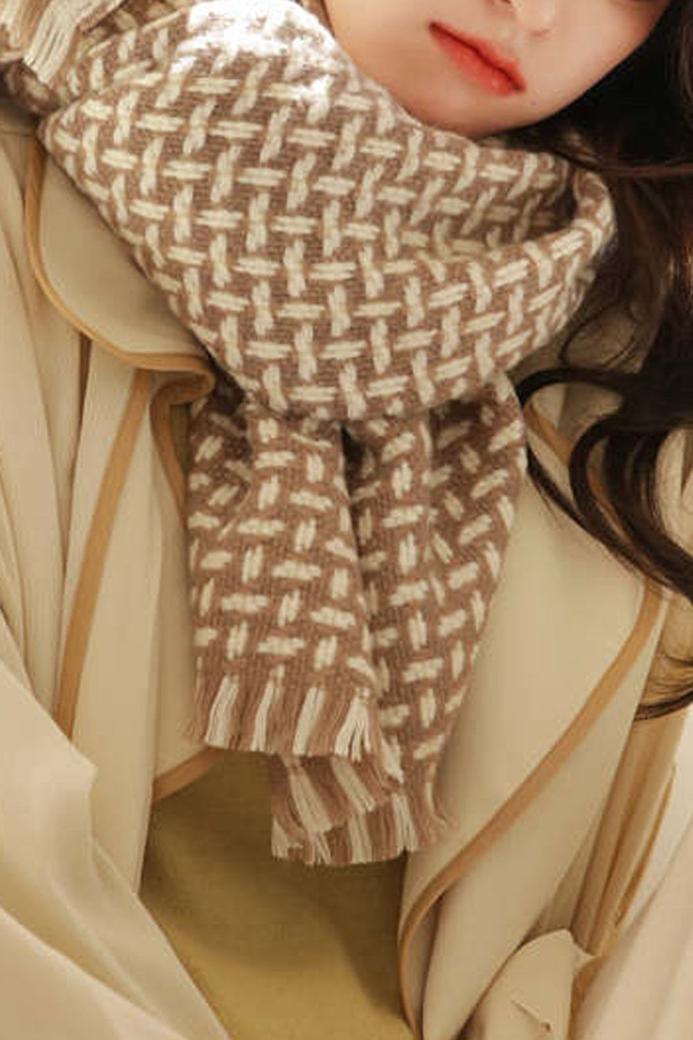 Women Stylish Cozy Casual Soft Winter Muffler