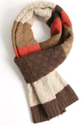 Women Beautiful Plaid Style Cozy Thick Autumn Muffler