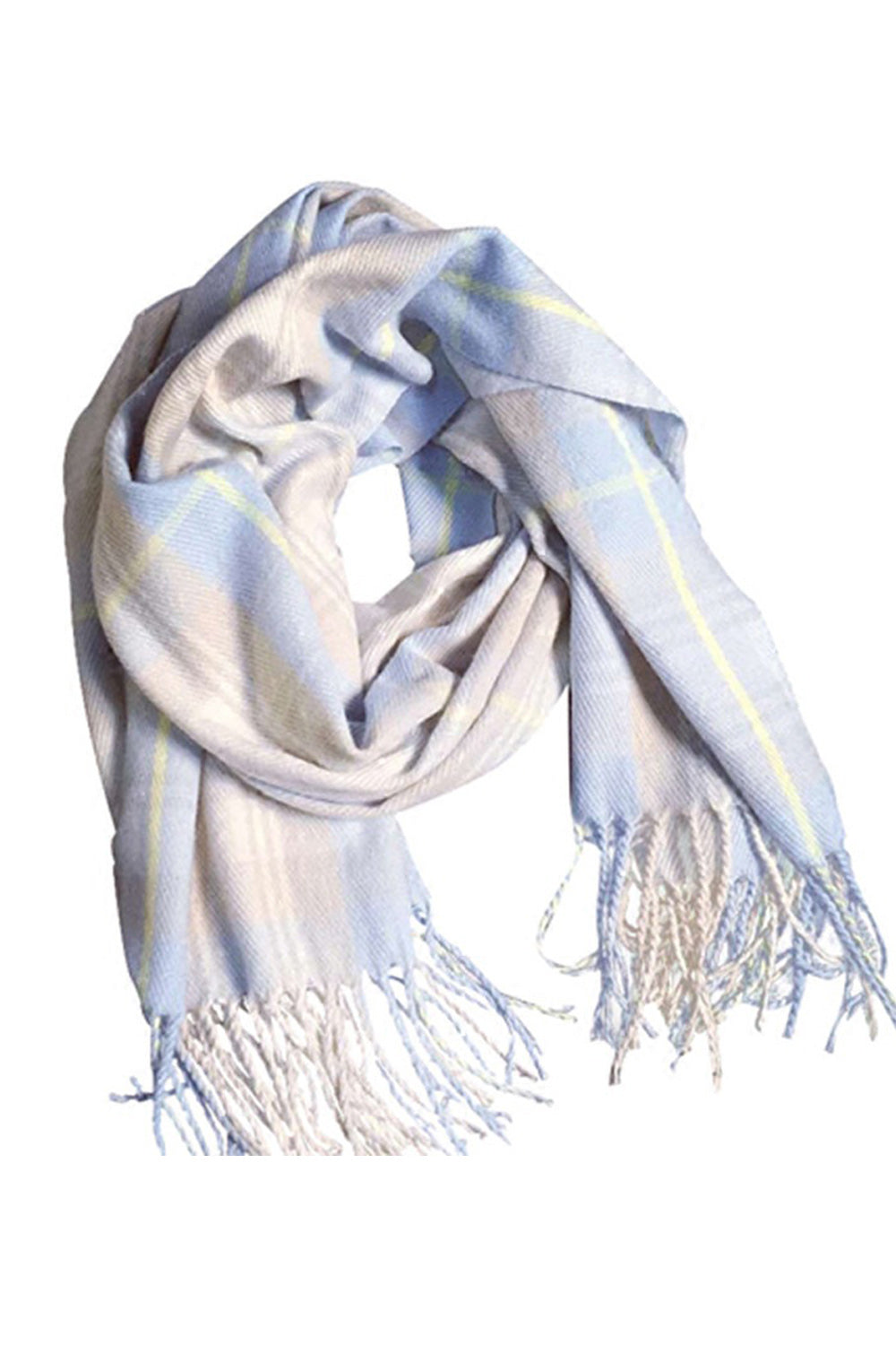 Women Beautiful Plaid Pattern Casual Cashmere Winter Muffler