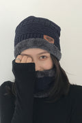 Women Casual Outdoor Coldproof Earmuffs Knitted Hat
