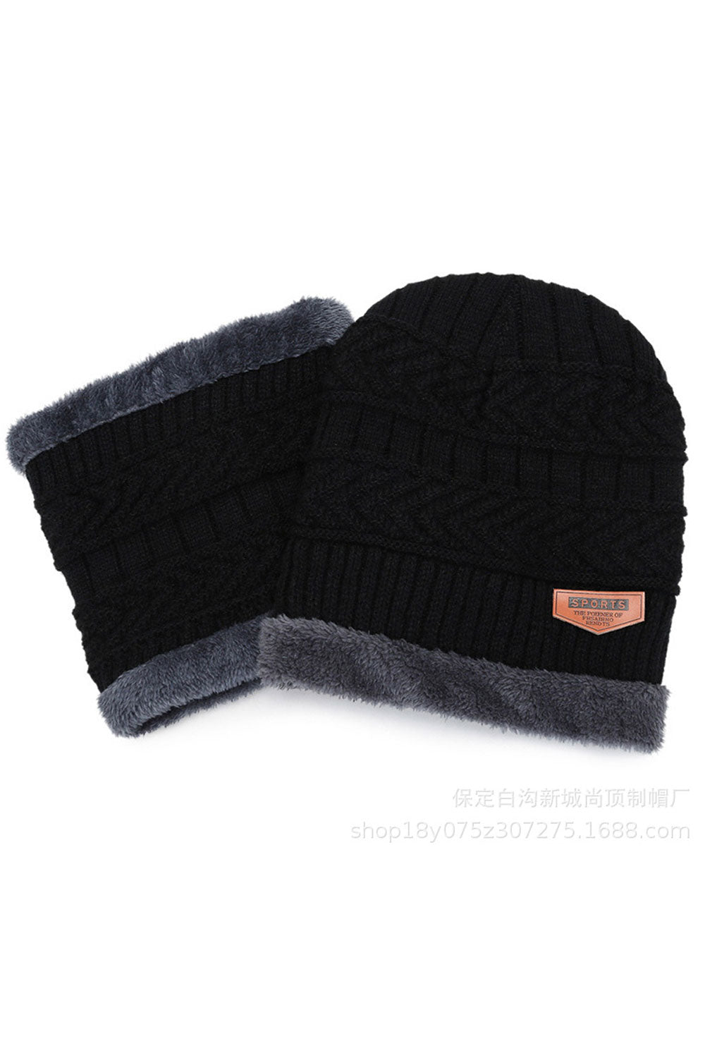Women Casual Outdoor Coldproof Earmuffs Knitted Hat