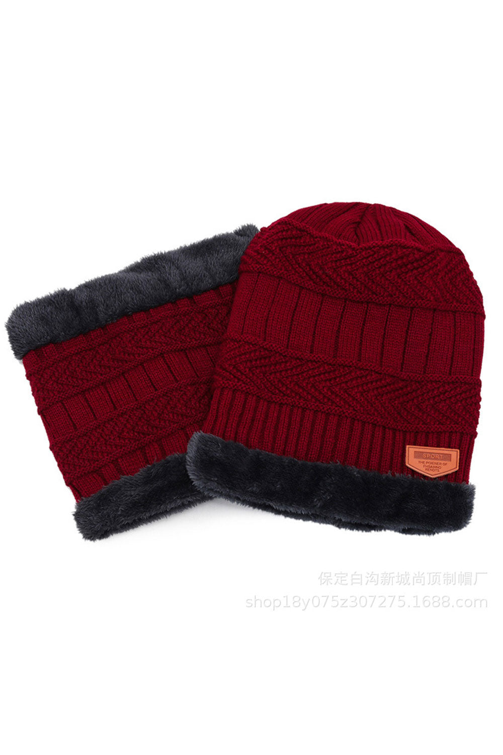Women Casual Outdoor Coldproof Earmuffs Knitted Hat