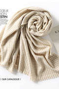 Women Convenient Solid Colored Thick Muffler