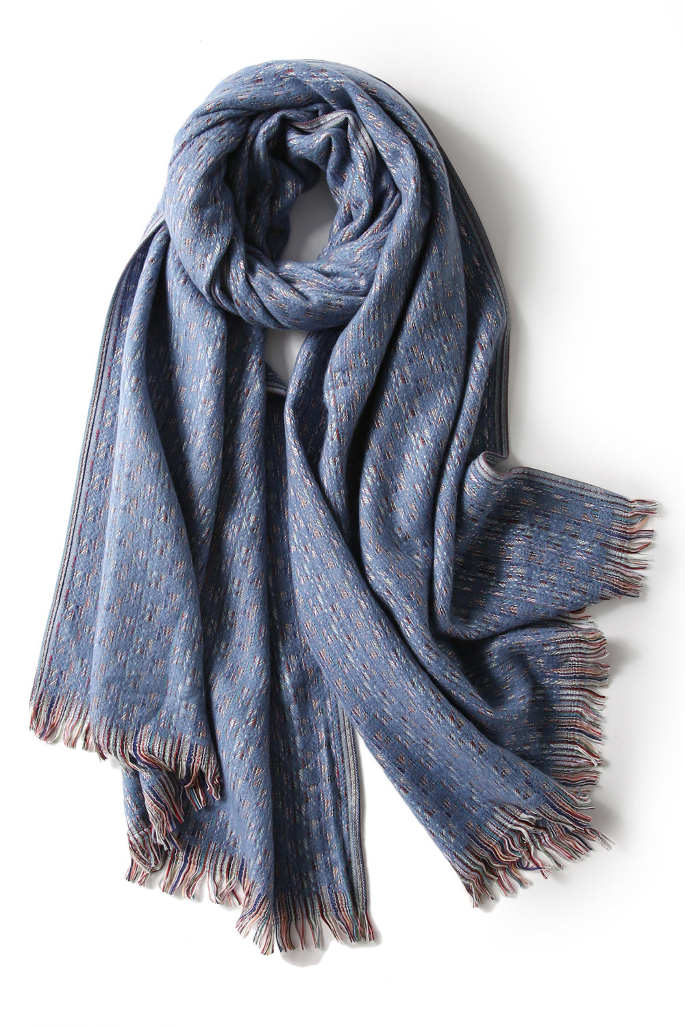Women Trendy Solid Colored Thick Breathable Warm Casual Muffler