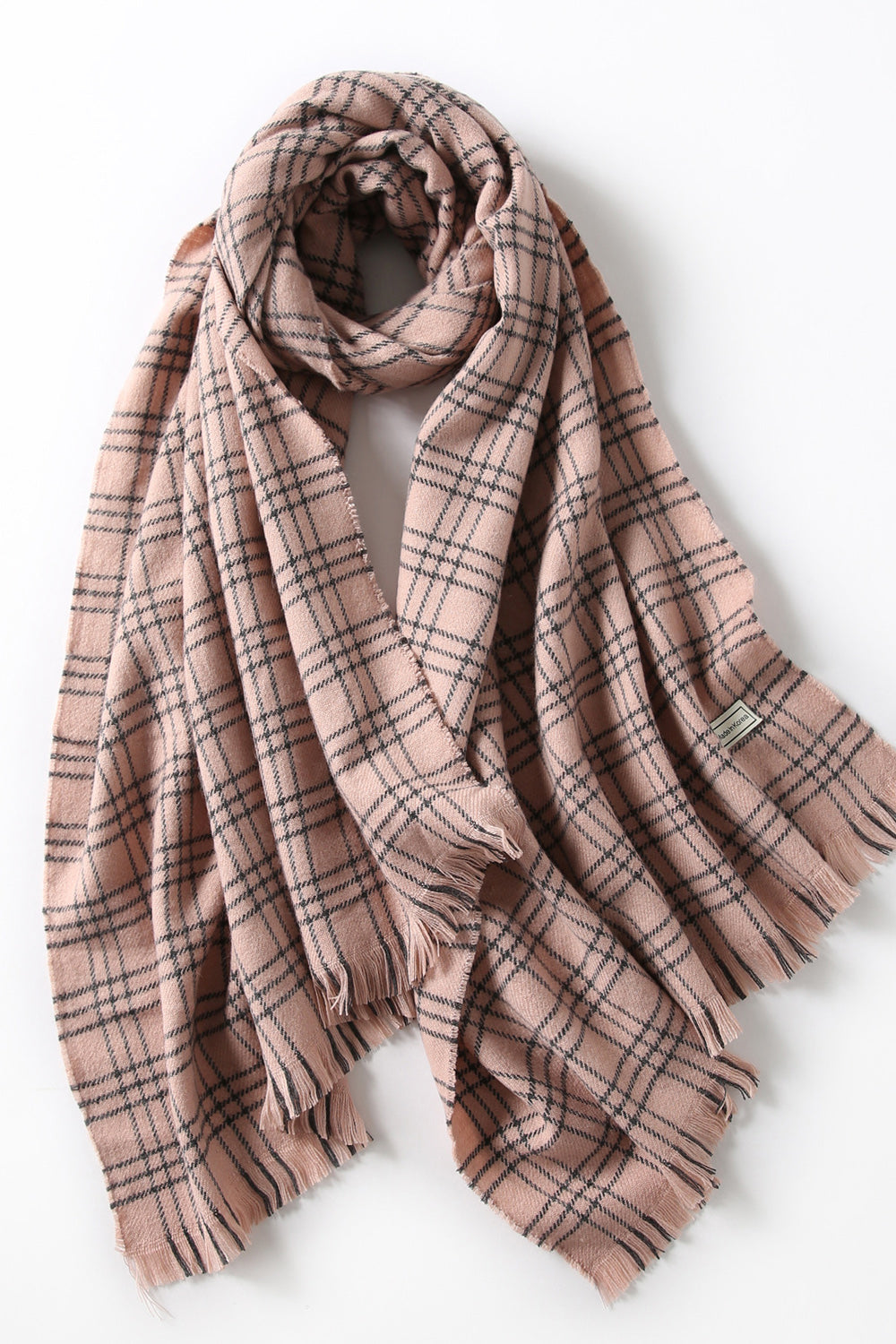 Women Classy Plaid Pattern Warm Casual Autumn Season Muffler