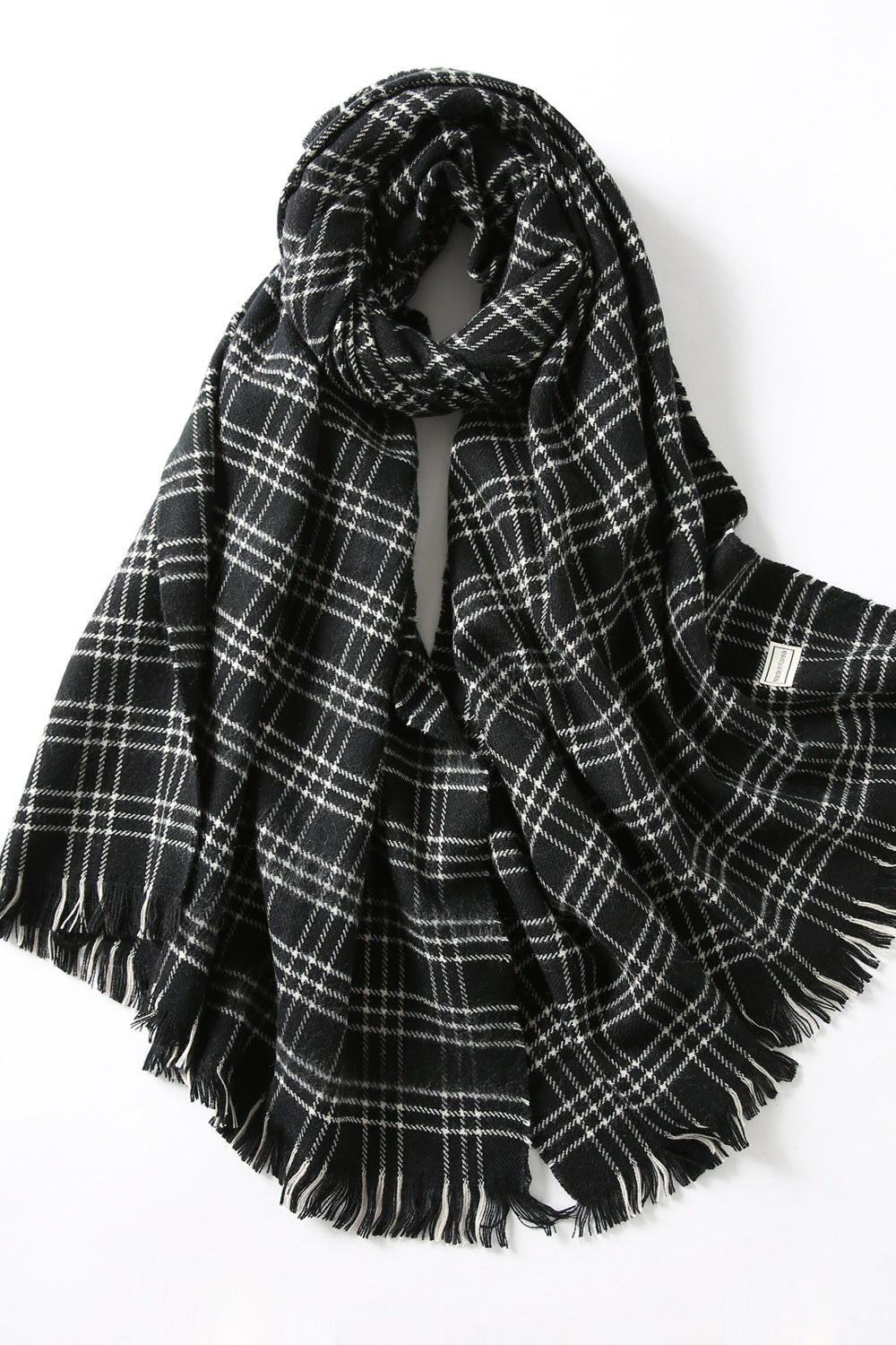 Women Classy Plaid Pattern Warm Casual Autumn Season Muffler