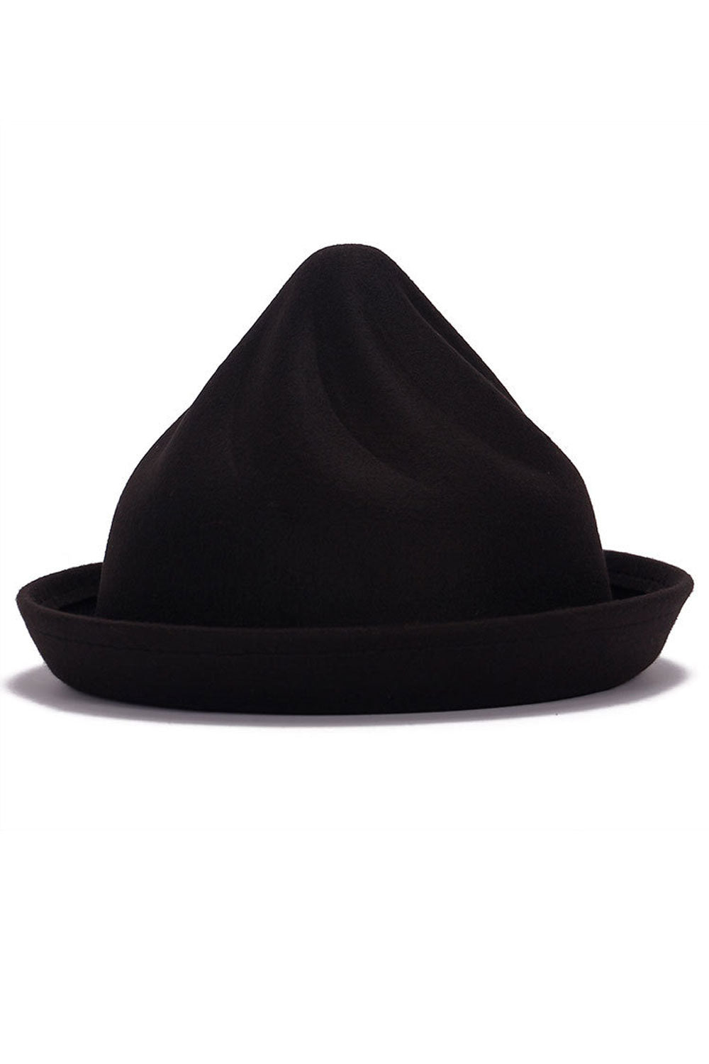 Women Cute Cone Shaped Solid Colored Warm Beret Hat