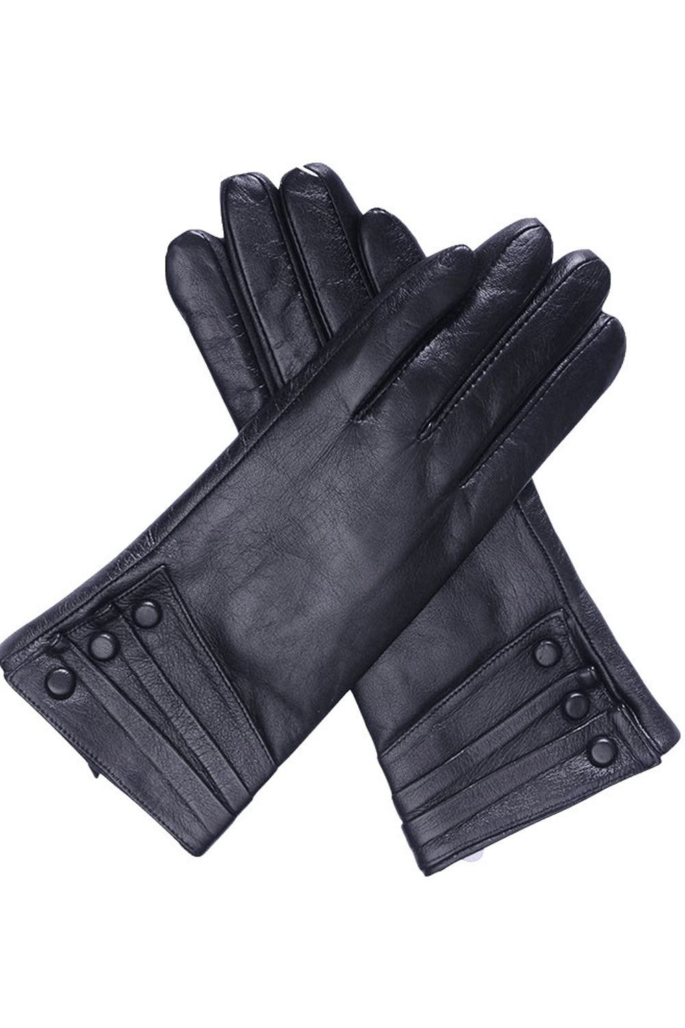 Women Trending Hand Protection Coldproof Winter Leather Gloves