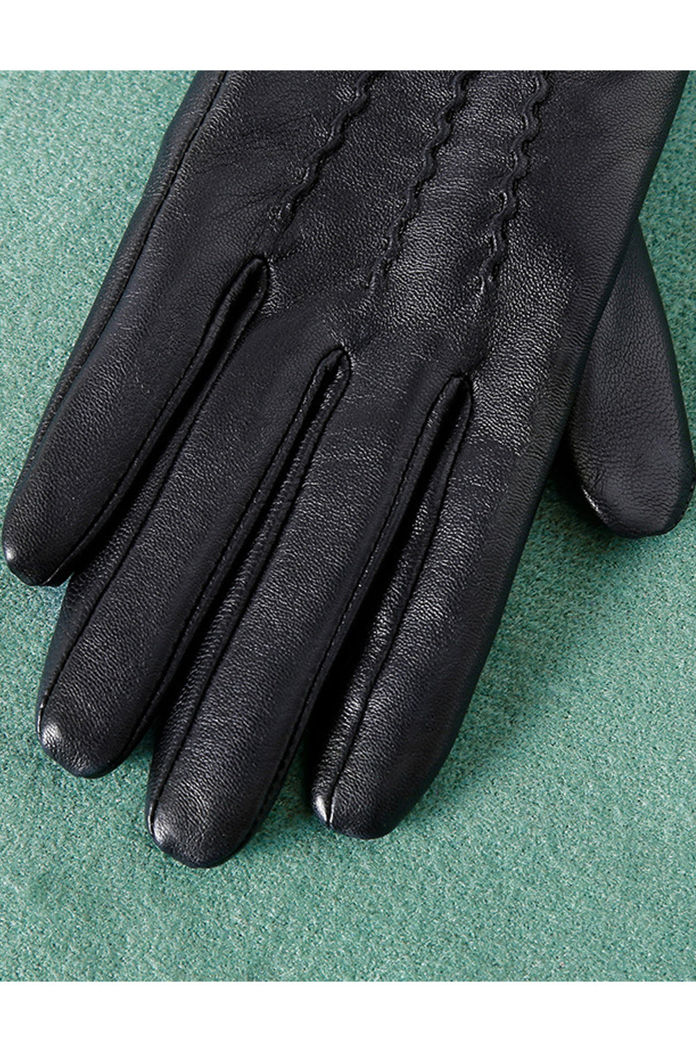 Women Warm Hand Protection Coldproof Non Slip Leather Gloves