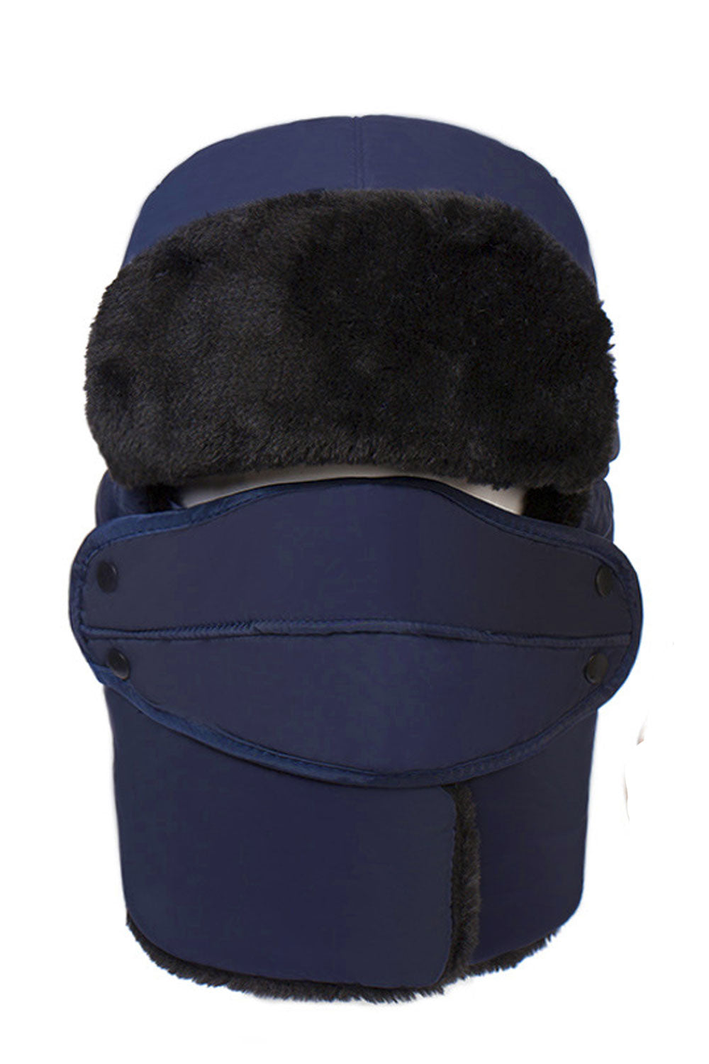 Women Winter Cold Proof Face Protection Padded Hat