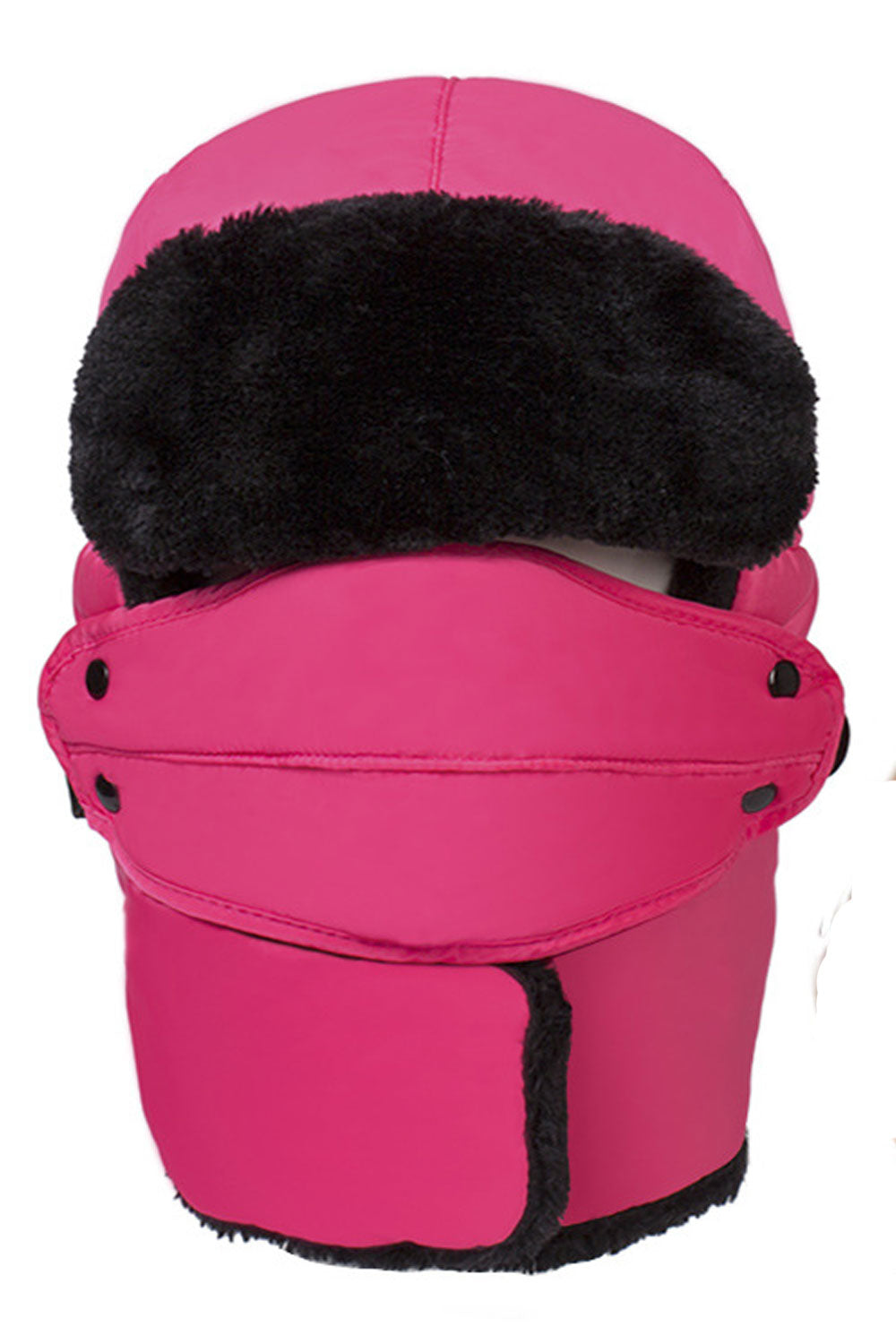 Women Winter Cold Proof Face Protection Padded Hat