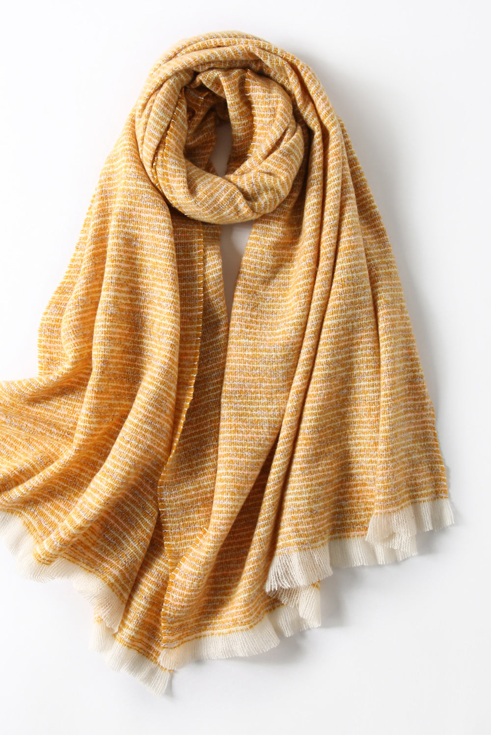 Women Lightweight Breathable Elegant Styled Solid Colored Muffler