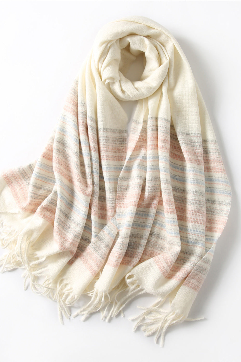 Women Lightweight Breathable Elegant Styled Solid Colored Muffler