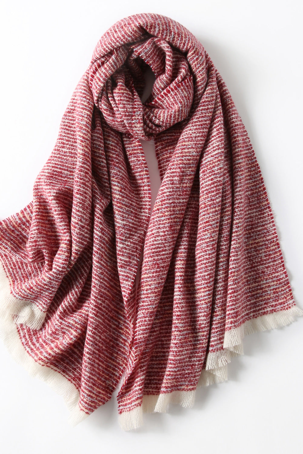 Women Lightweight Breathable Elegant Styled Solid Colored Muffler
