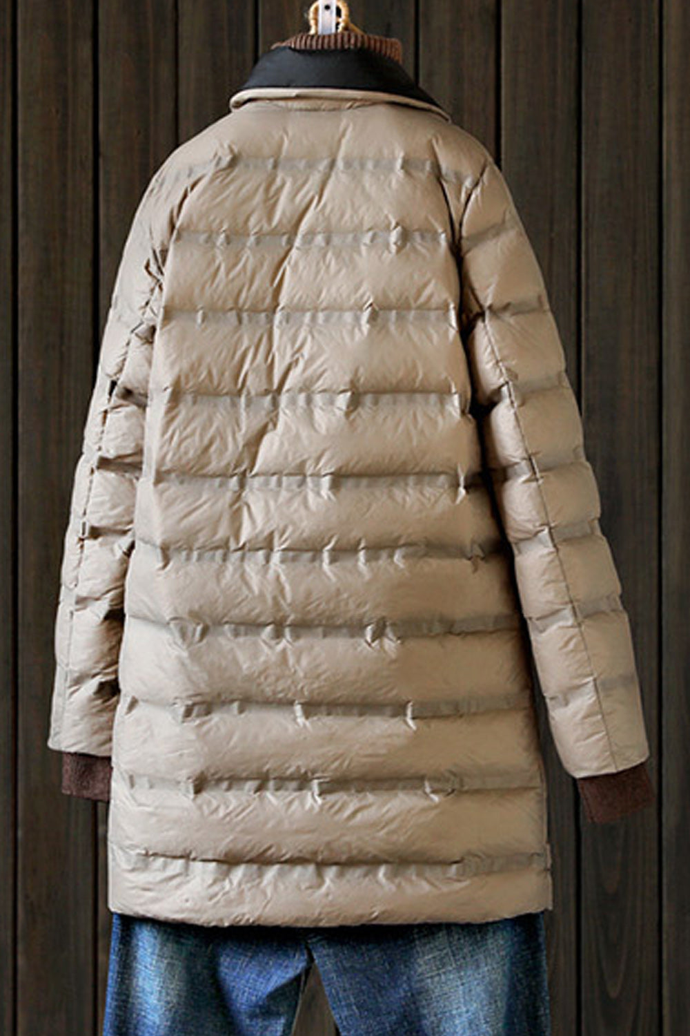 Women Breathable Warm Long Sleeve Winter Casual Padded Jacket