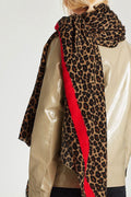Women Fascinating Leopard Printed Cashmere Warm Shawl