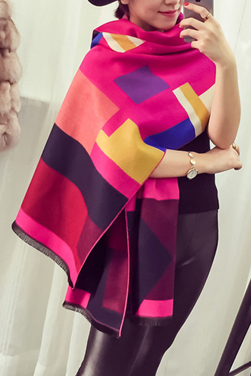 Women Soft Comfortable Fashionable Cozy Casual Shawl