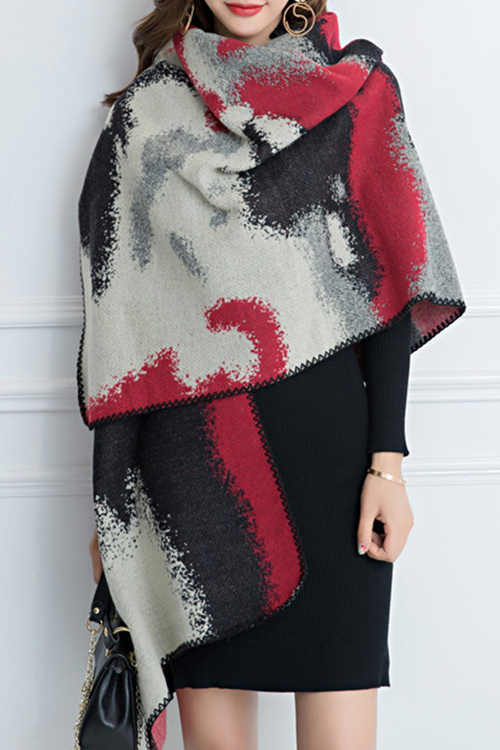 Women Charming Convenient Thick Winter Casual Shawl