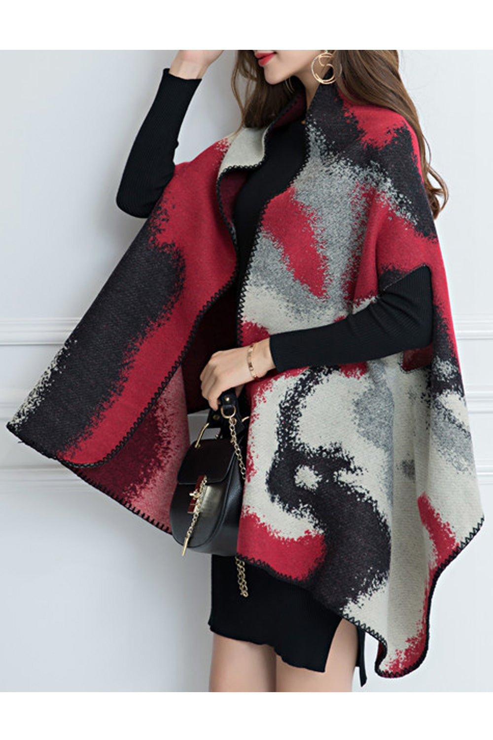 Women Charming Convenient Thick Winter Casual Shawl