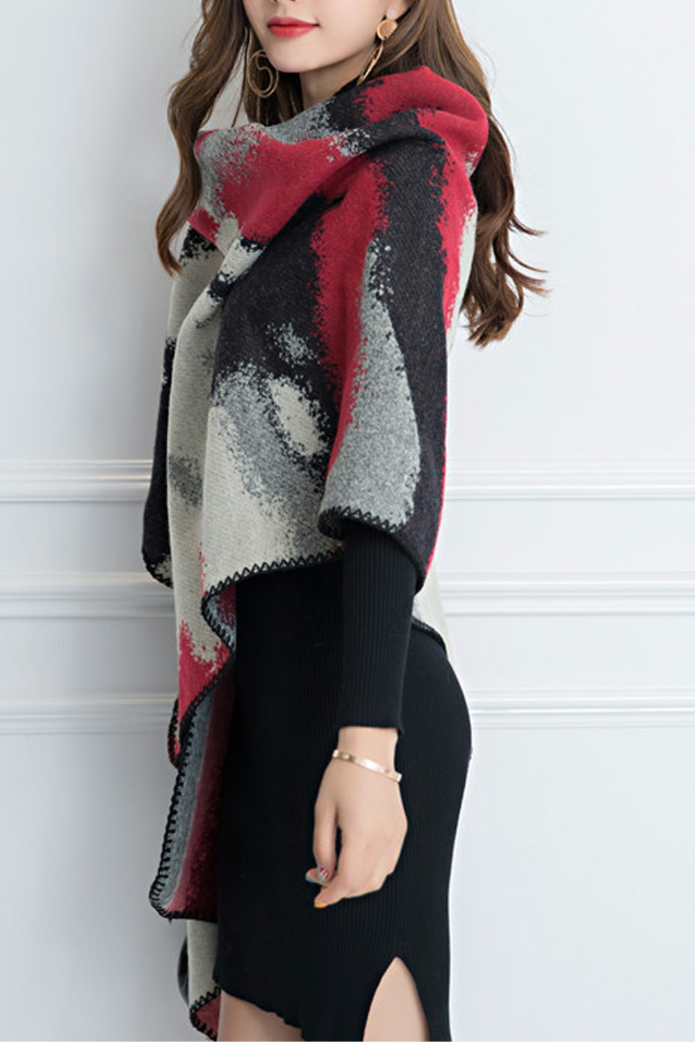 Women Charming Convenient Thick Winter Casual Shawl