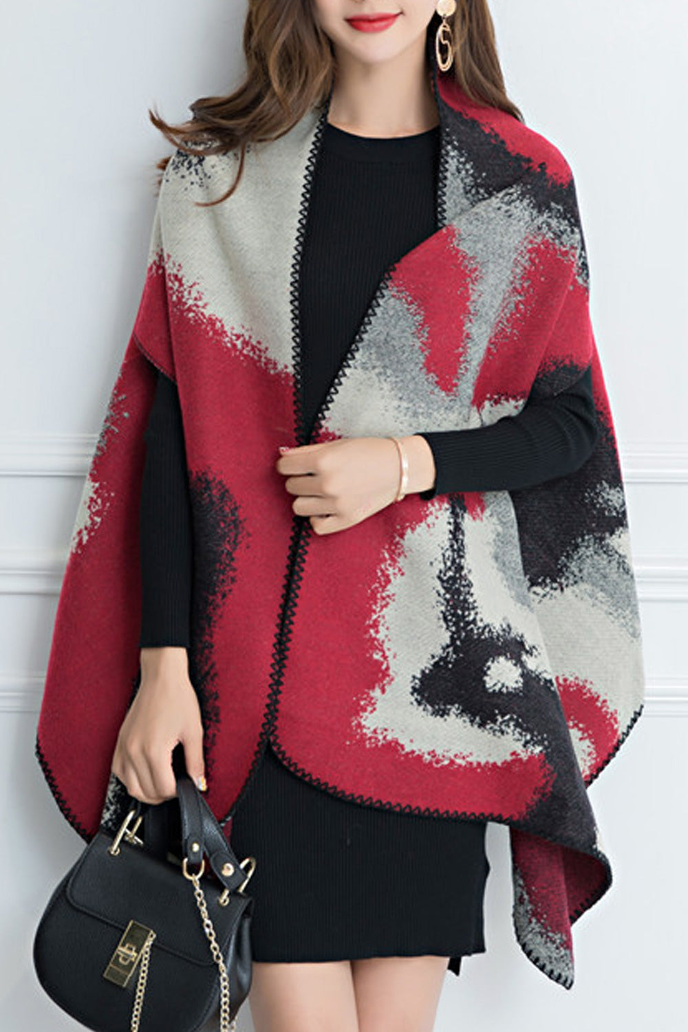 Women Charming Convenient Thick Winter Casual Shawl