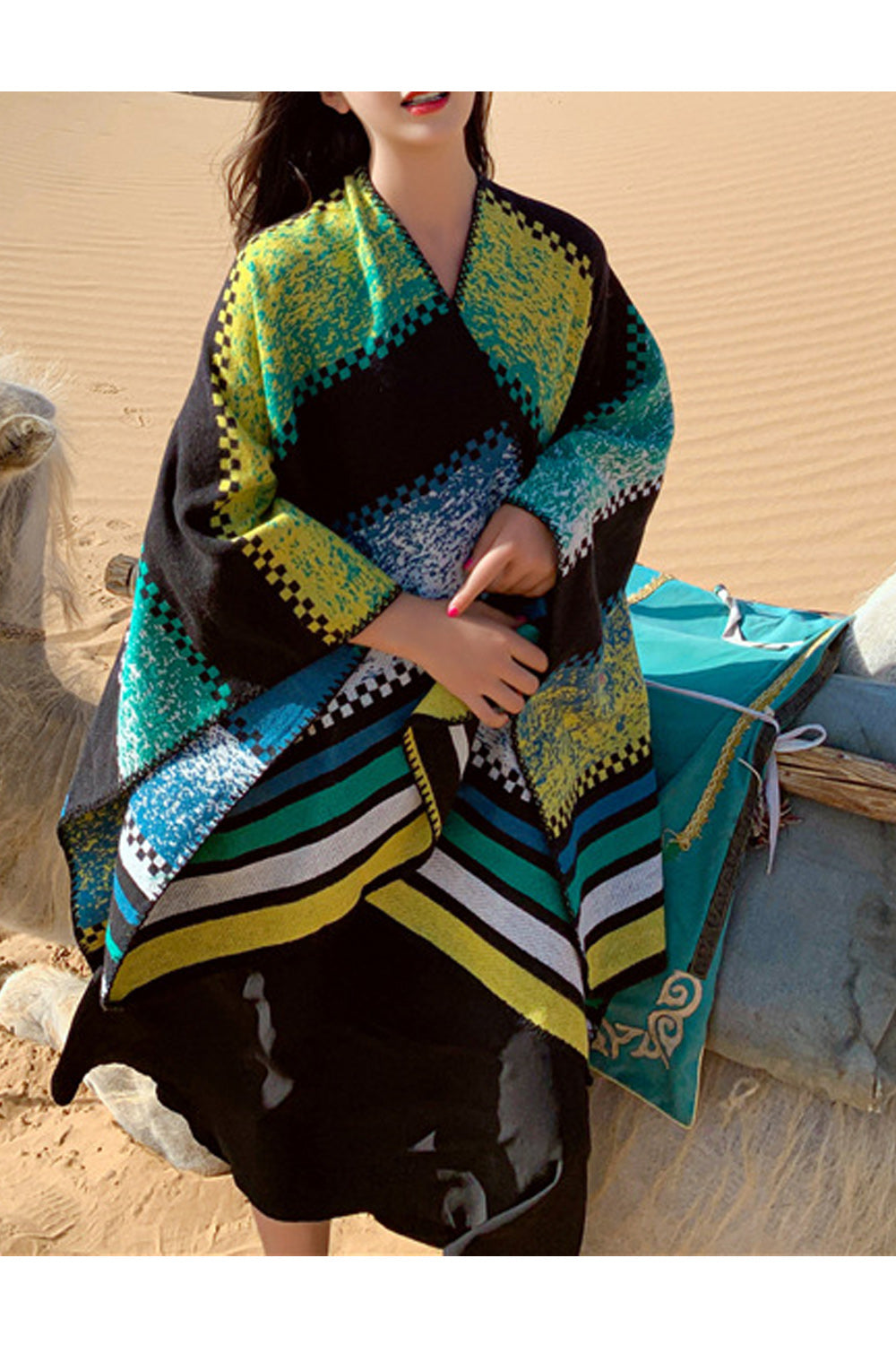 Women Thick Beautiful Printed Style Lightweight Shawl