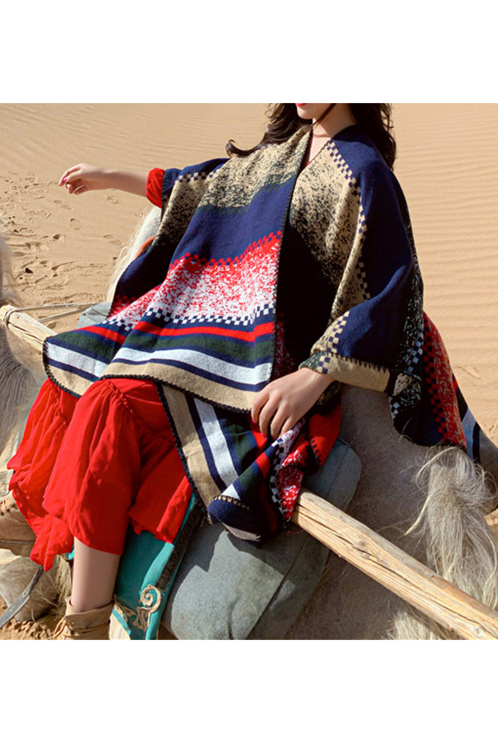 Women Thick Beautiful Printed Style Lightweight Shawl