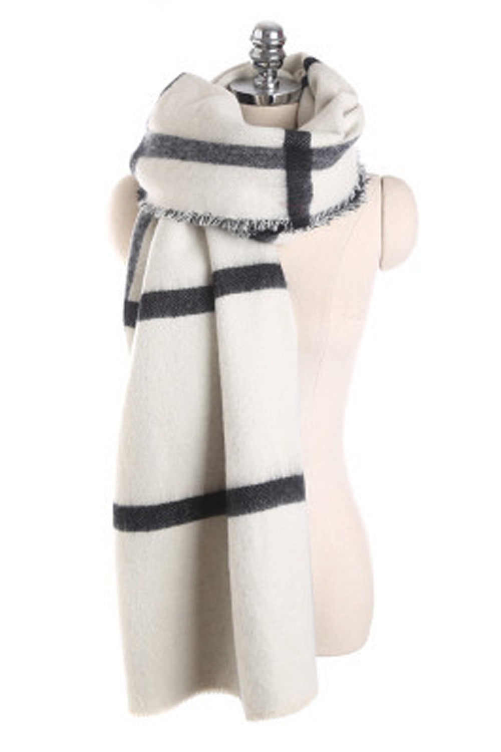 Women Plaid Pattern Comfortable Warm Fashionable Shawl