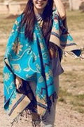 Women Cute Flower printed Thick Lovely Casual Shawl