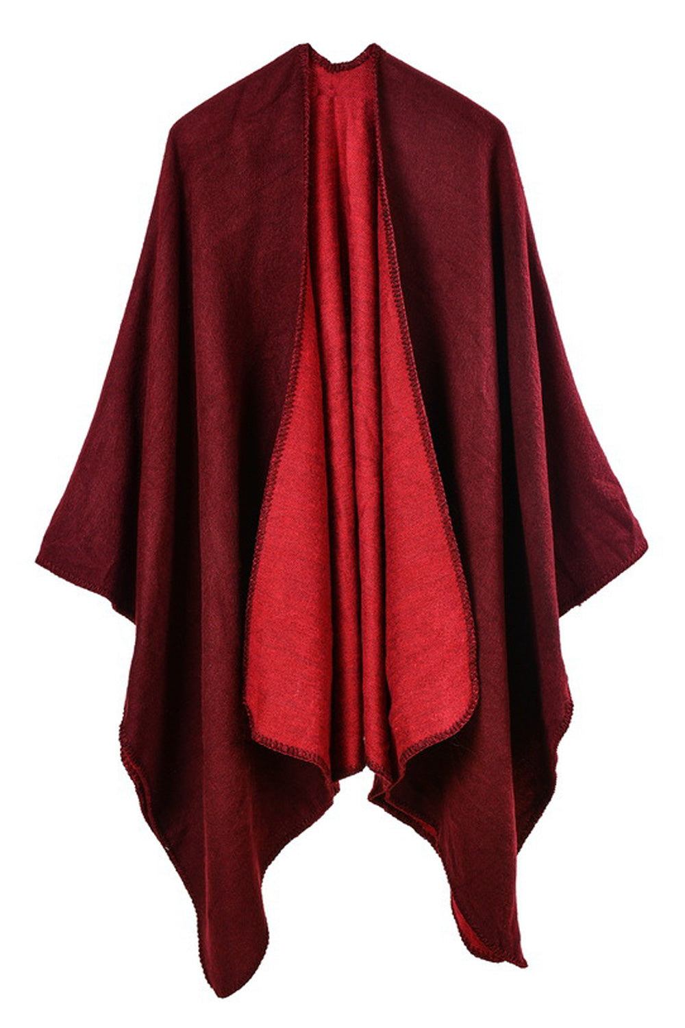 Women Simple Styled Solid Colored Elegant Cozy Shawl
