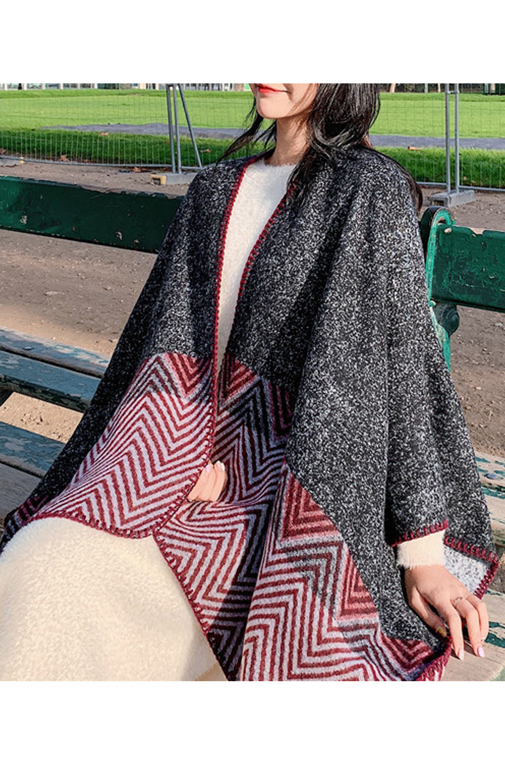 Women Warm Convenient Lightweight Easy Casual Autumn Season Shawl