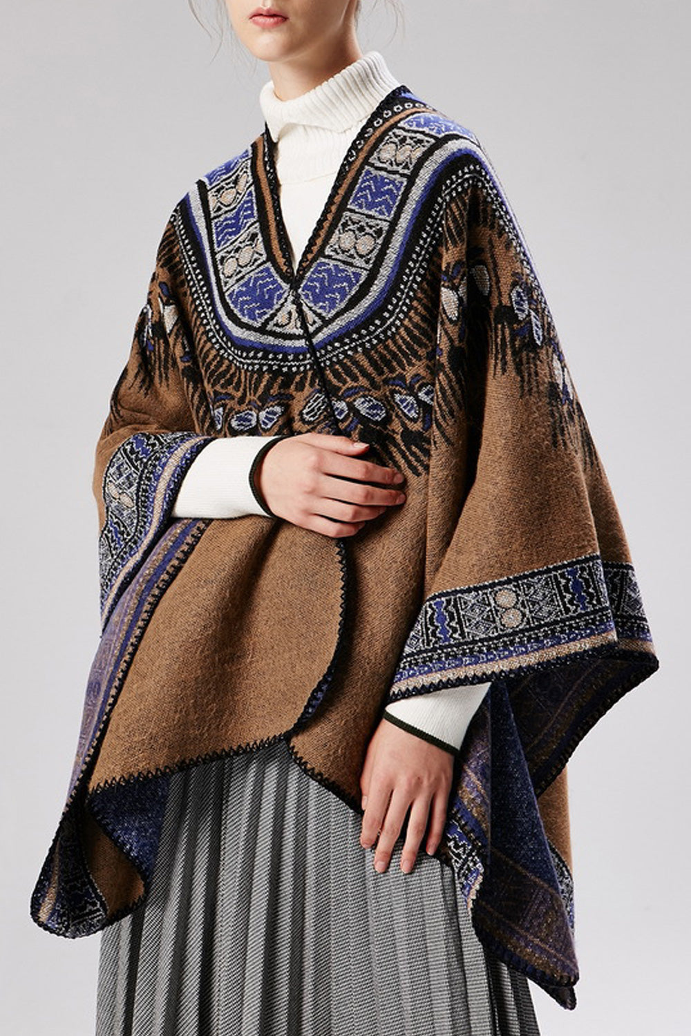 Women Beautiful Printed Style Elegant Warm Casual Shawl