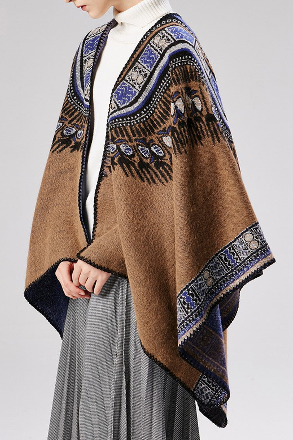 Women Beautiful Printed Style Elegant Warm Casual Shawl